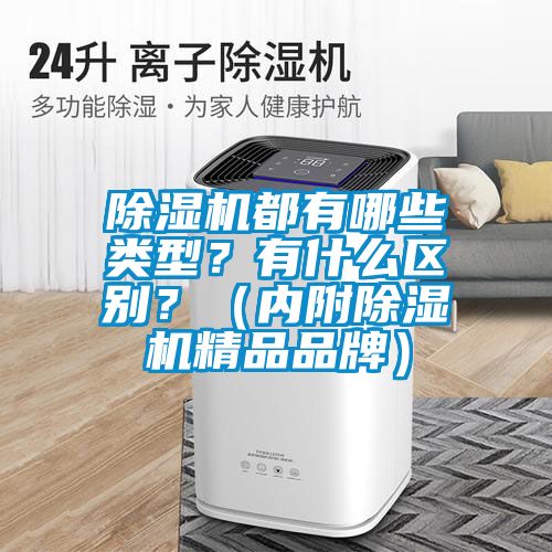除濕機(jī)都有哪些類型？有什么區(qū)別？（內(nèi)附除濕機(jī)精品品牌）