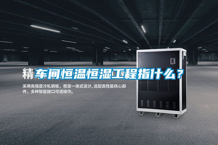 車間恒溫恒濕工程指什么？