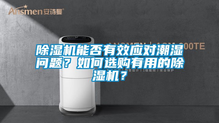 除濕機能否有效應對潮濕問題？如何選購有用的除濕機？