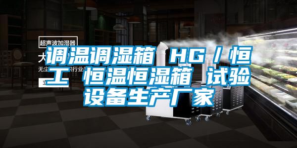 調(diào)溫調(diào)濕箱 HG/恒工 恒溫恒濕箱 試驗(yàn)設(shè)備生產(chǎn)廠家