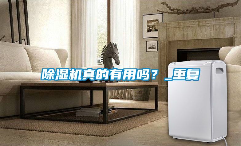 除濕機真的有用嗎？_重復(fù)