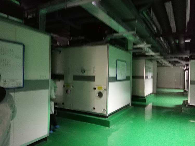 新西蘭“恒天然”合資奶粉企業(yè)，6臺(tái)轉(zhuǎn)輪除濕機(jī)組3臺(tái)45000風(fēng)量，2臺(tái)38000風(fēng)量，1臺(tái)30000風(fēng)量